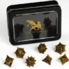 Void: Brass Mimic Dice Set