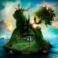 Vykort - Felicia's Island (summer)
