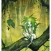 Vykort - Leaf Maiden A6