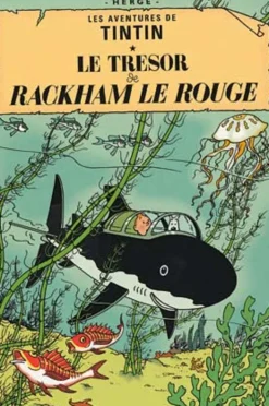 Vykort - Le tresor de Rackham le Rouge