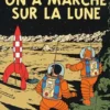 Vykort - On a marche sur la lune