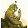 Vykort - The Giant A6