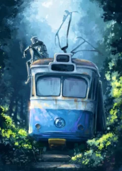 Vykort - Trolley problem