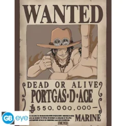 Wanted - Luffy & Ace Set 2 Chibi Posters