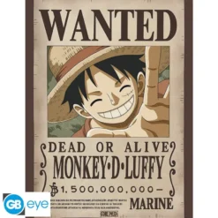Wanted - Luffy & Ace Set 2 Chibi Posters