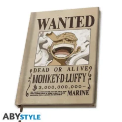 Wanted Luffy Wano A5 Notebook