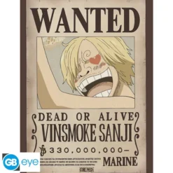 Wanted - Zoro & Sanji Set 2 Chibi Posters