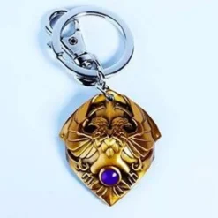 Warhammer Keychain: Metal Custodian Shoulder Plate