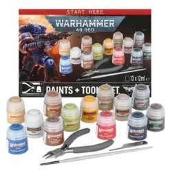 Warhammer 40.000: Paints + Tools Set