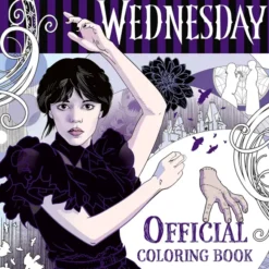Wednesday: Official Coloring Book