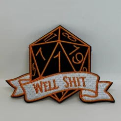 Well Shit Tärning Patch (Orange)