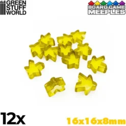12x Acrylic Meeples