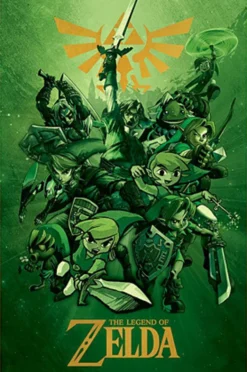 #X1 Legend of Zelda Link Maxi Poster