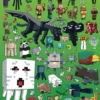 #X3 Minecraft Character Montage Maxi Poster