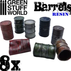 8x Resin Barrels