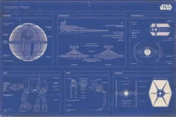 #Y1 Imperial Fleet Blueprint Maxi Poster