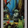 Yoda Framed Print 30 x 40 cm