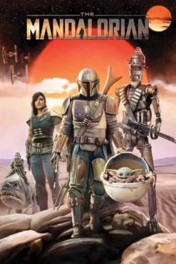 #Y4 The Mandalorian Group Maxi Poster