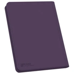 Zipfolio 320 16-Pocket Xenoskin: Purple